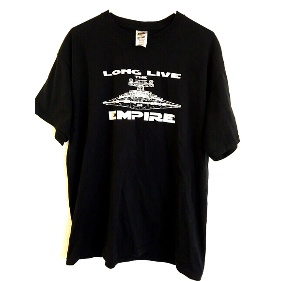 Movie Promo Long Live The Empire Strikes Back Fruit Loom Best Tag Star Wars XL